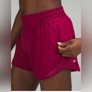 lululemon Hotty Hot Short 4” Pomegranate